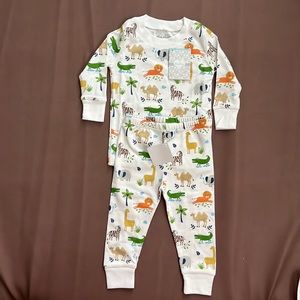 Kissy Kissy 2pc Jungle Pajama 12-18 months